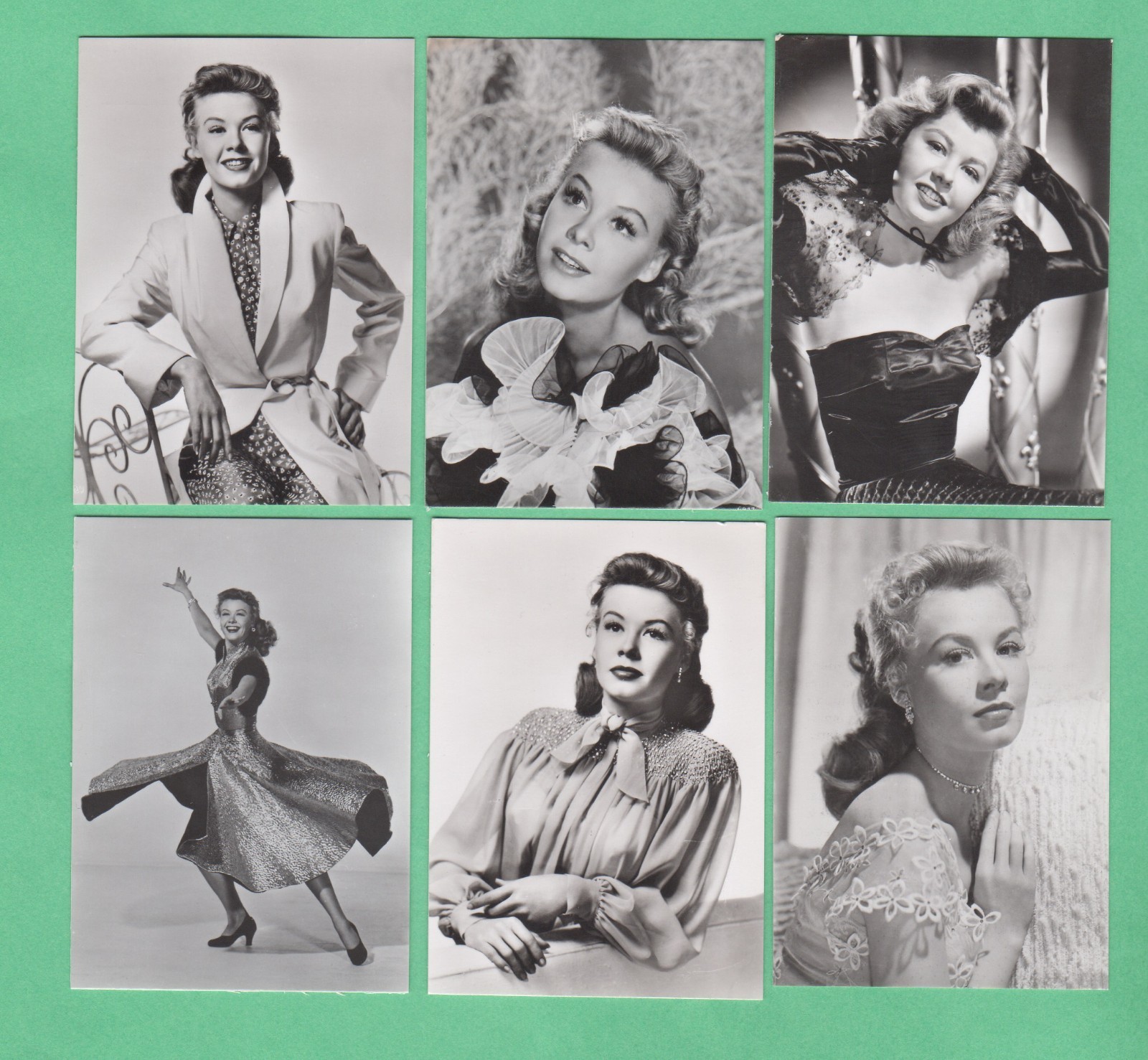 Vera Ellen  (6)  1952-62  Mahalla Film Stars  Super Rare READ