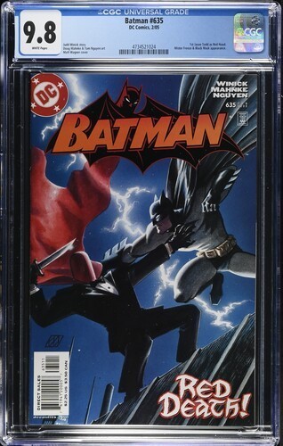 Batman #635 CGC 9.8 1st App Jason Todd as the Red Hood DC Comics 2005