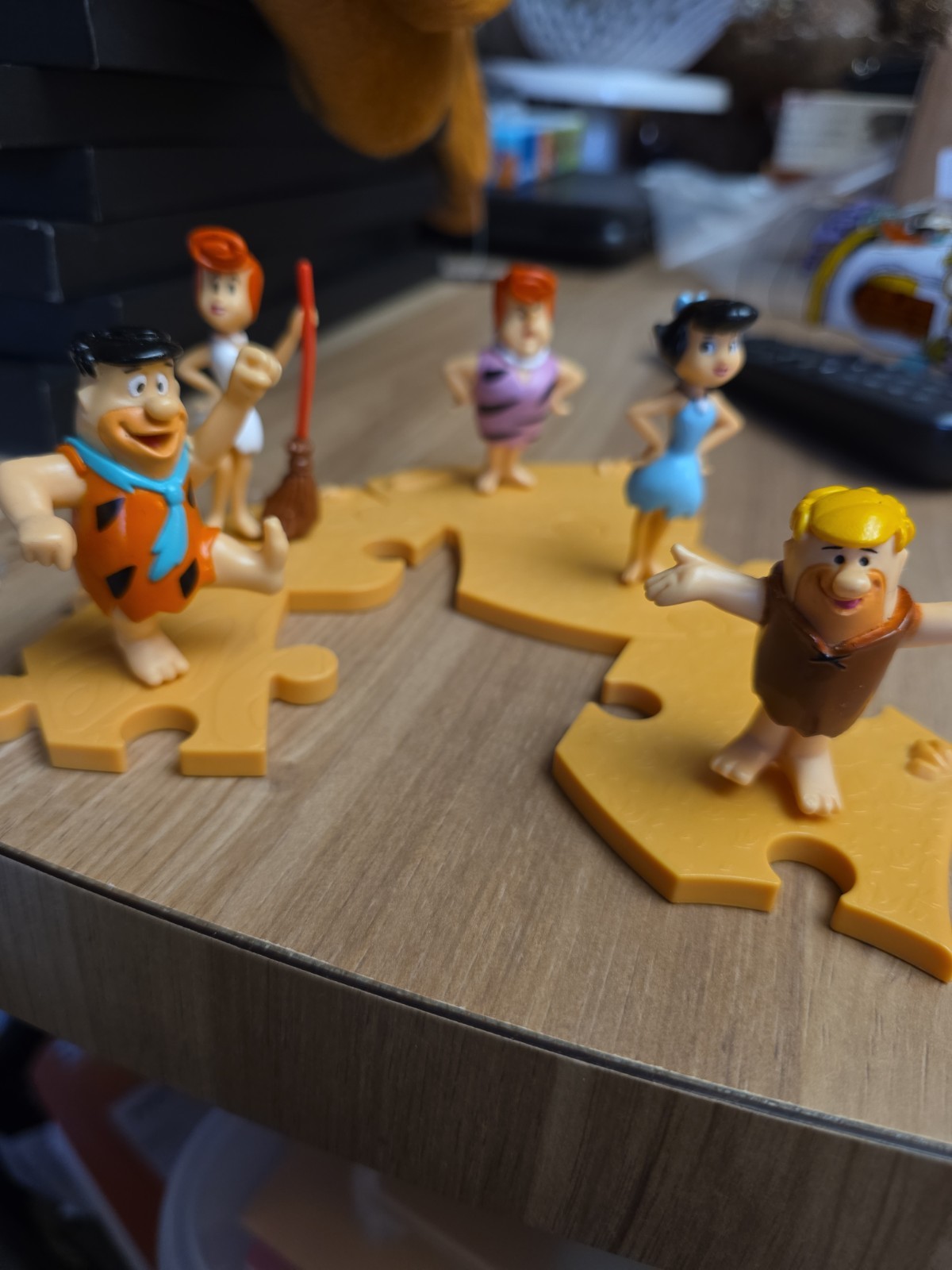 the flintstones action figures & Vintage Glasses $ Ornament