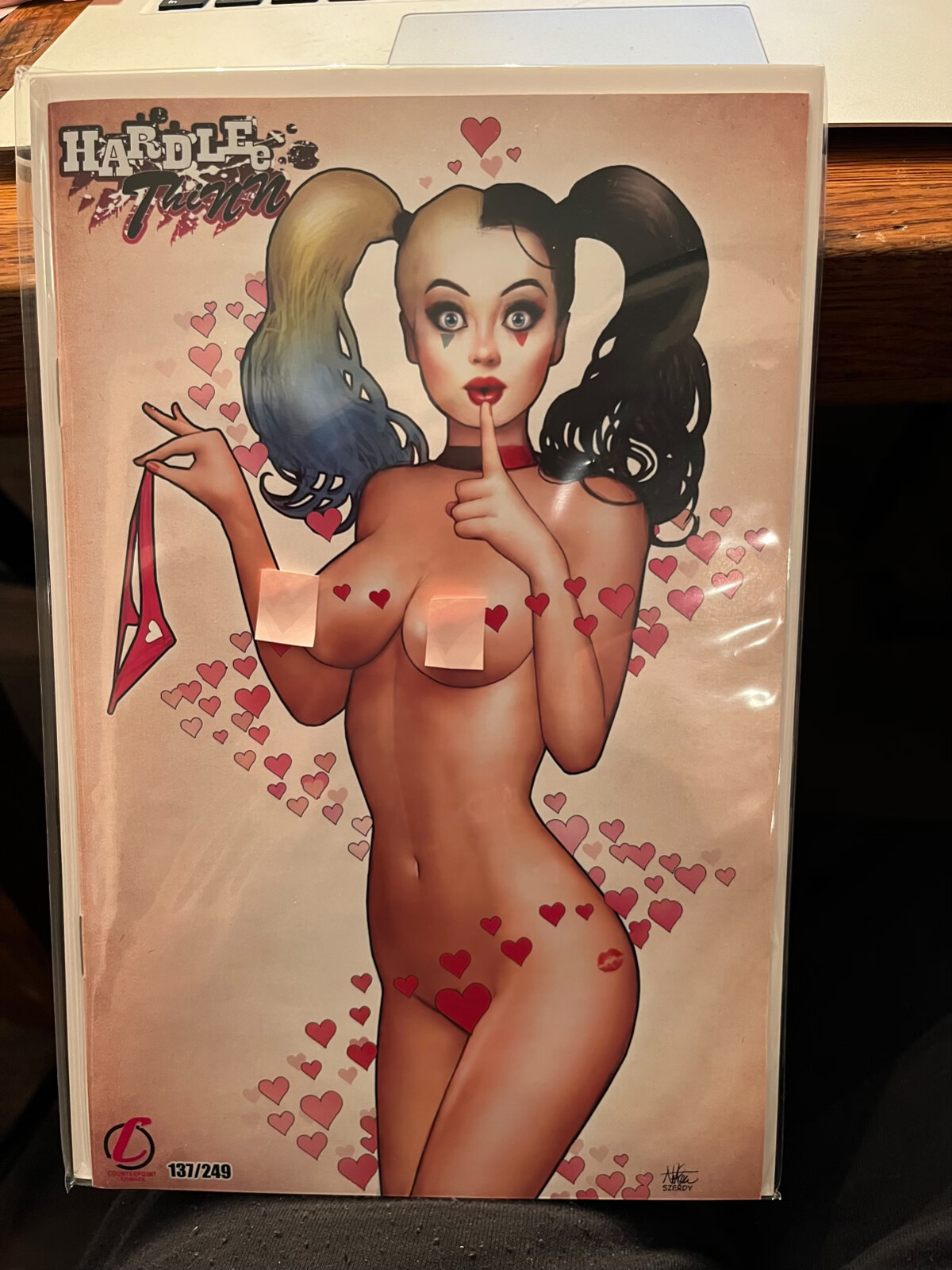 Hardlee Thinn Valentines Day Variant Cover Nathan Szerdy - LE 249