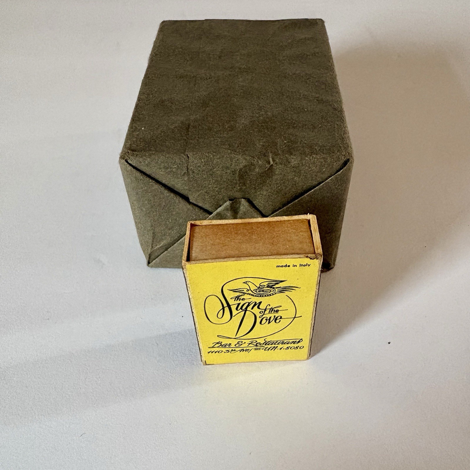 Rare Vtg Sign of the Dove NYC Restaurant Brick 12-Pack Original Wrapper Unused Rare Vtg Sign of the Dove NYC Restaurant Brick 12-Pack Original Wrapper Unused