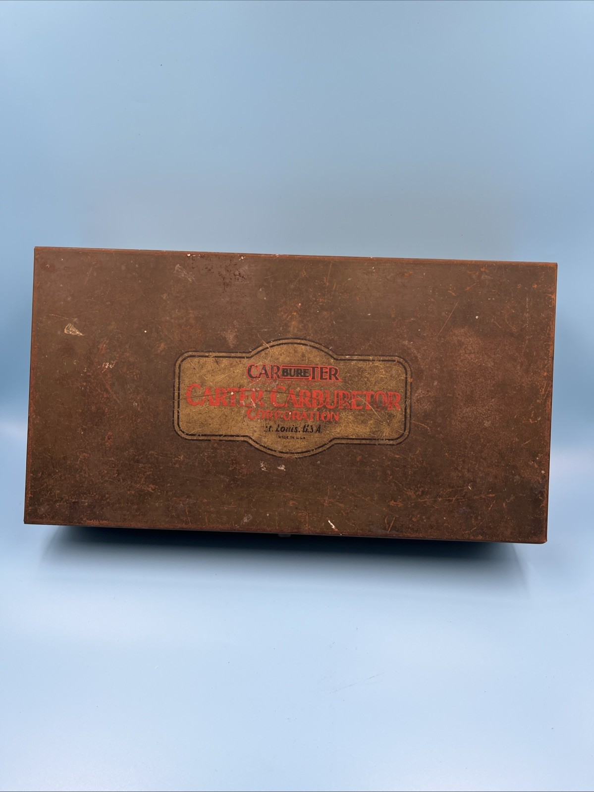CARTER CARBURETOR Vintage Repair Kit TOOL BOX ONLY CARTER CARBURETOR Vintage Repair Kit TOOL BOX ONLY