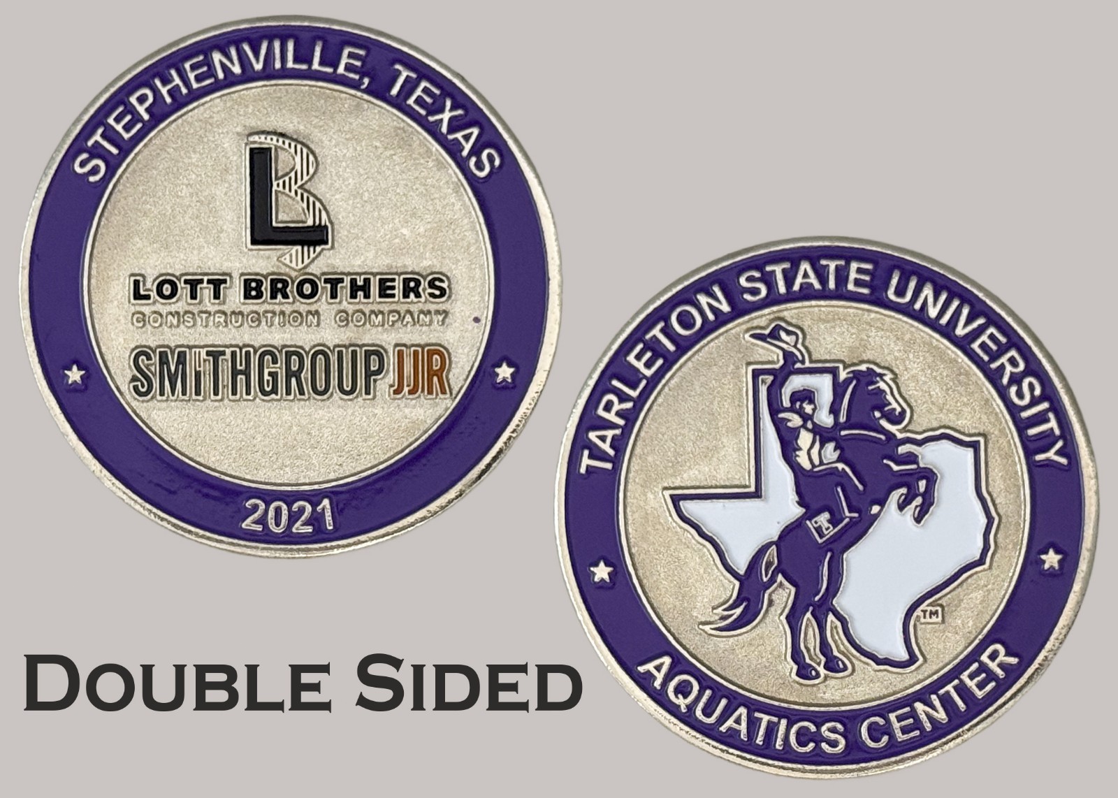 Tarleton State University Aquatics Center 2021 Challenge Coin  J#41