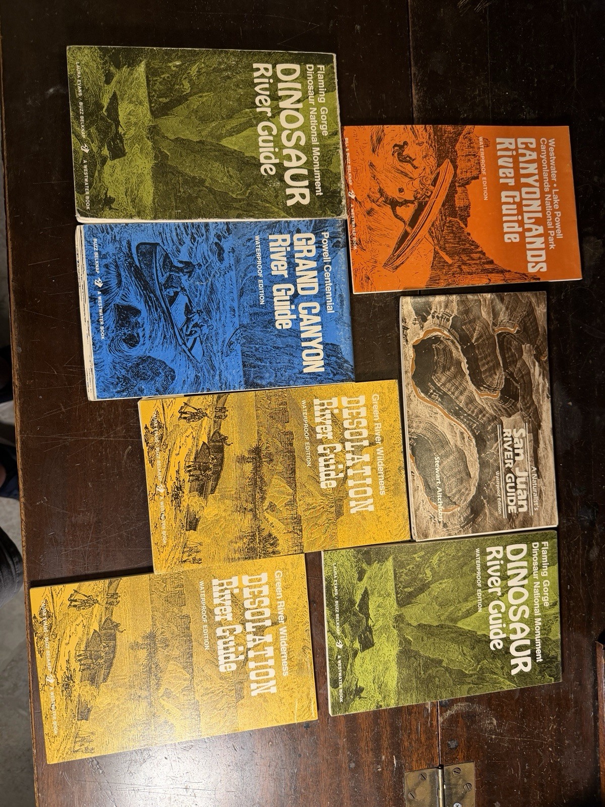 Vintage Westwater Books River Guides Lot of 7 Waterproof Maps Belknap Vintage Westwater Books River Guides Lot of 7 Waterproof Maps Belknap