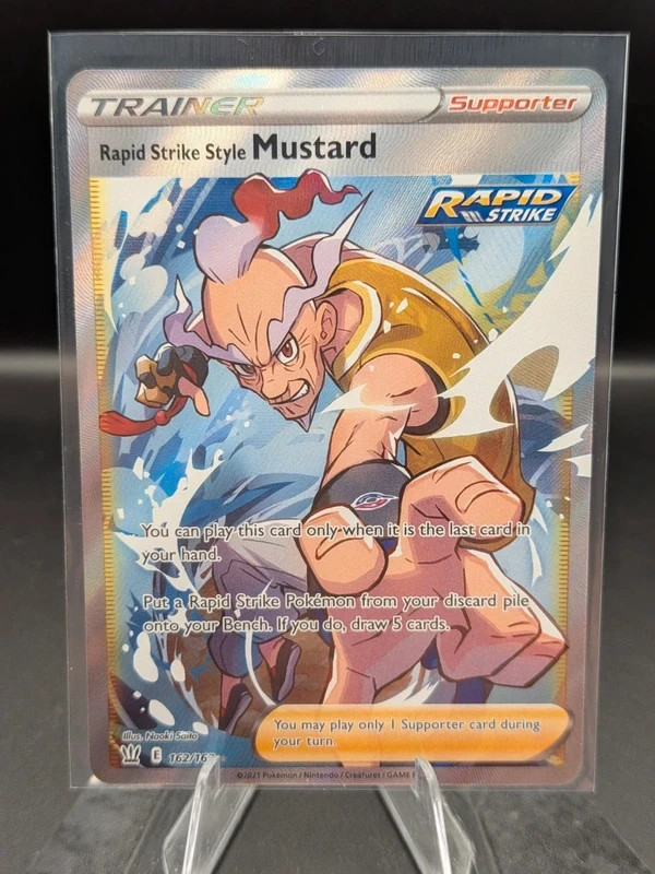 Rapid Strike Style Mustard 162/163 - Pokémon Battle Styles