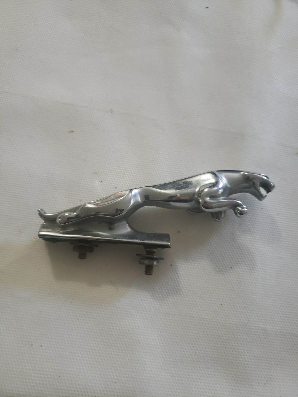 1970-1994 Jaguar Leaper Hood Ornament 7242653WBB USED OEM VINTAGE CHROME 1970-1994 Jaguar Leaper Hood Ornament 7242653WBB USED OEM VINTAGE CHROME