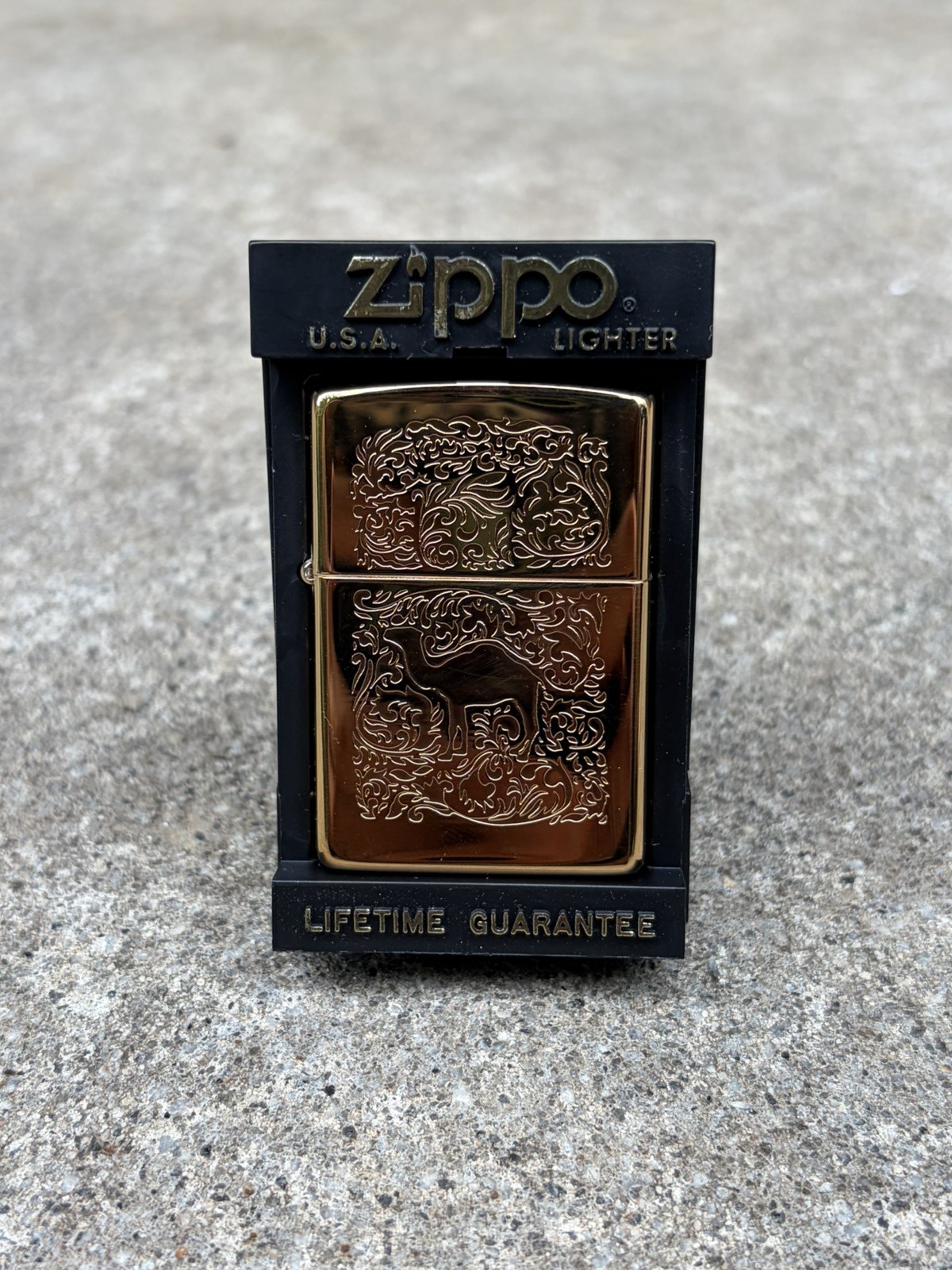 Vintage Zippo Camel Gold Camel 2 Sides 22 karat plated Made In USA 1996 NEW Vintage Zippo Camel Gold Camel 2 Sides 22 karat plated Made In USA 1996 NEW