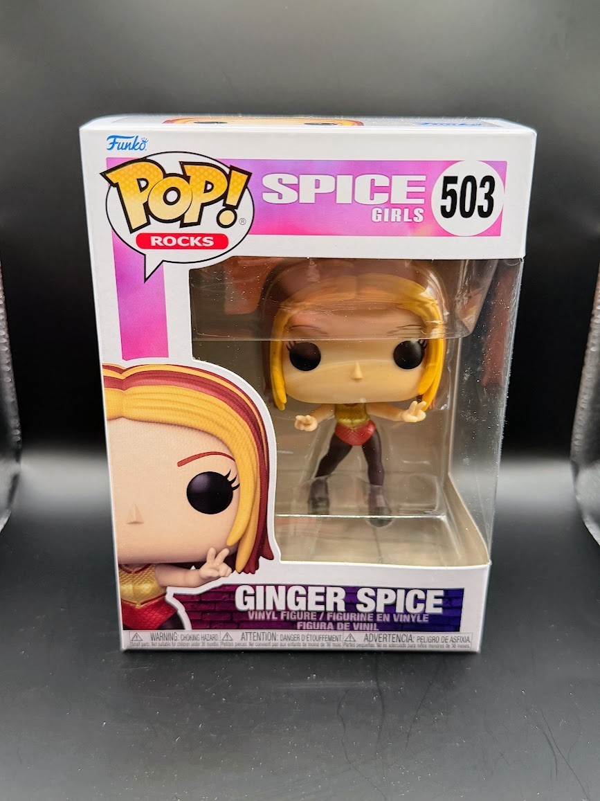 Funko Pop Rocks SPICE GIRLS Complete Set of 5 NIB Baby Ginger Scary Sporty Posh