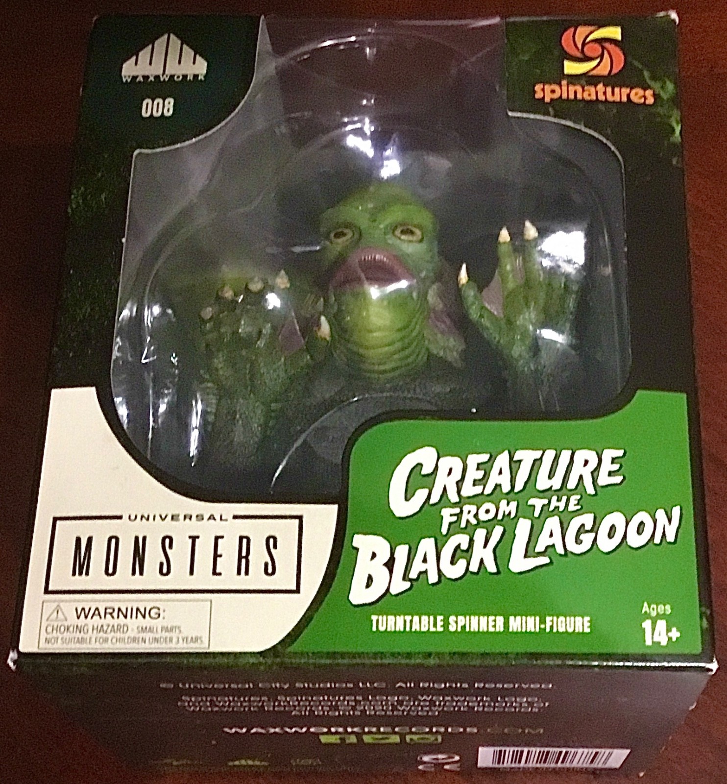Creature from the Black Lagoon Waxwork Records Spinature Figure NEW - Ships Free Creature from the Black Lagoon Waxwork Records Spinature Figure NEW - Ships Free