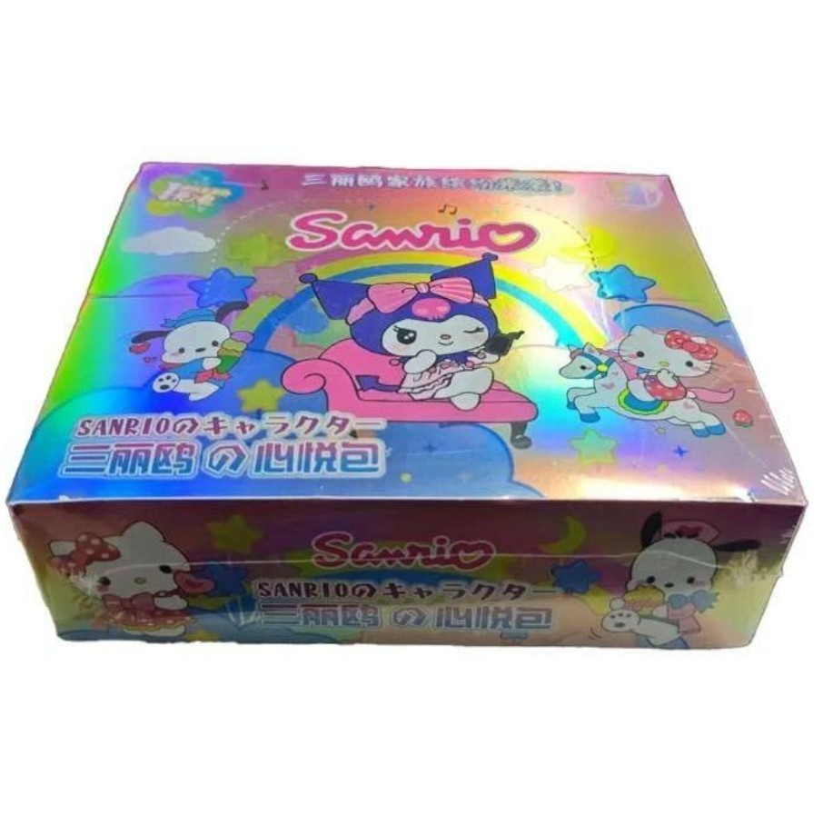 New Sanrio/Bandai Xinyue Bag Trading Card Booster Box Sealed 32 Pack Hello Kitty