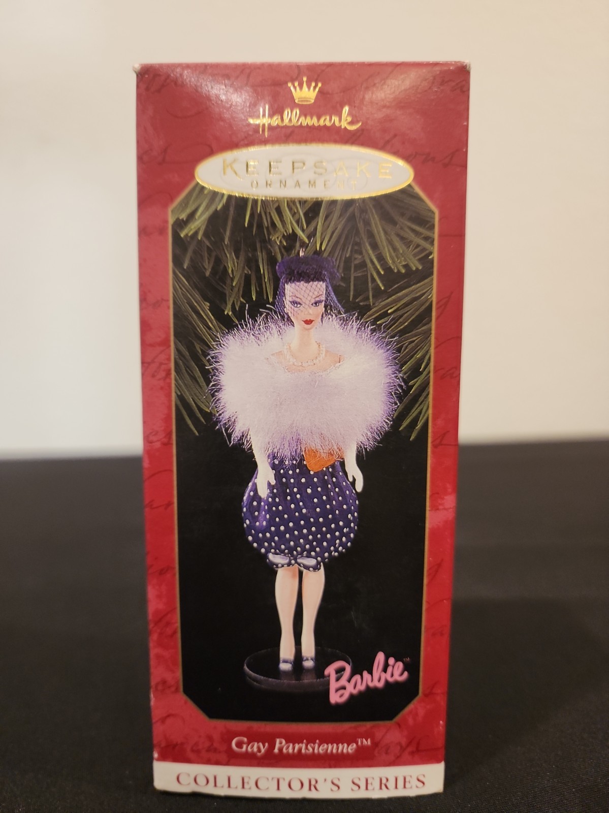 Hallmark Keepsake Gay Parisienne Barbie Ornaments Collector\'s Series #6 1999 NIB