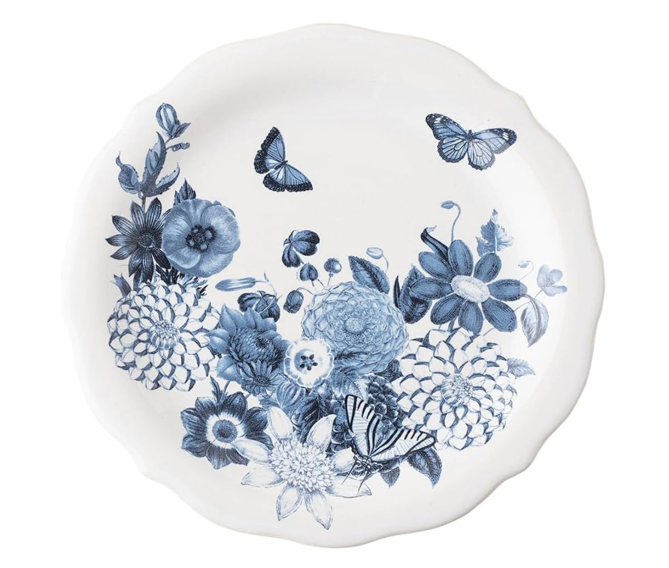 Juliska Field of Flowers Chambray Dessert/Salad Plate 9x9 SET OF 6 Juliska Field of Flowers Chambray Dessert/Salad Plate 9x9 SET OF 6