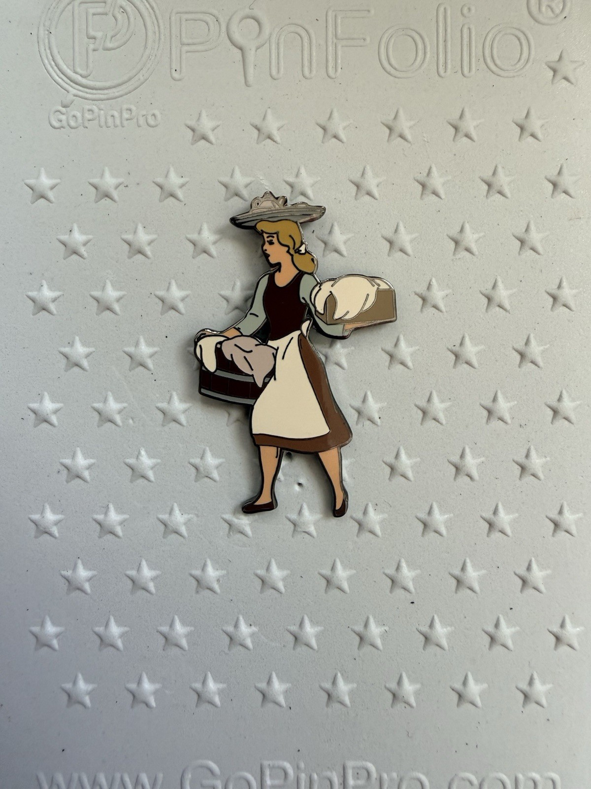 Disney Pin Cinderella Laundry Tray Original Dress Classic Circa 2000 Princess Disney Pin Cinderella Laundry Tray Original Dress Classic Circa 2000 Princess