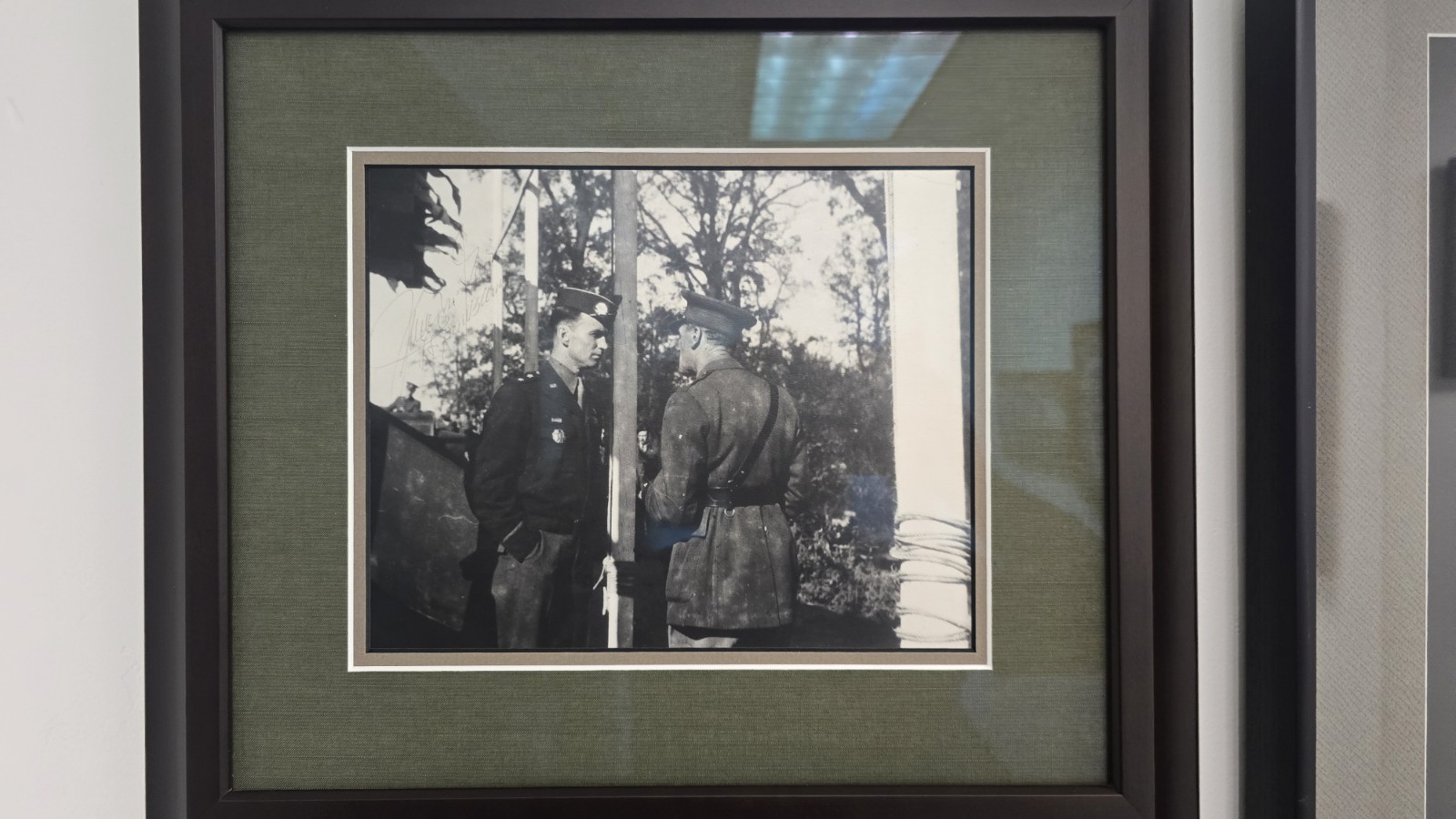 General James Gavin  Hand Signed 82nd Airborne Autograph