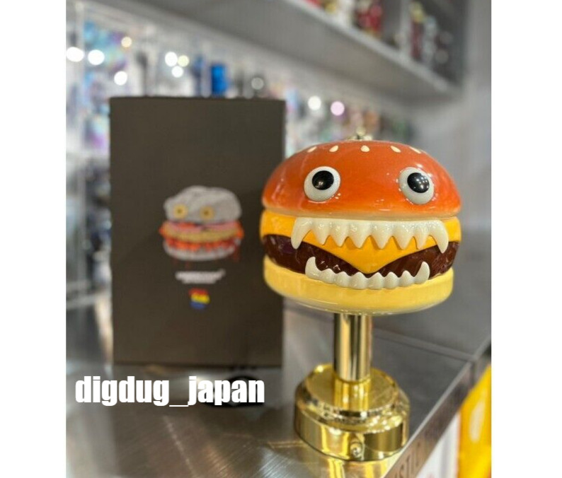 Undercover Hamburger Lamp Medicom Toy JUN TAKAHASHI Abs Limited NEW 11.8 inch