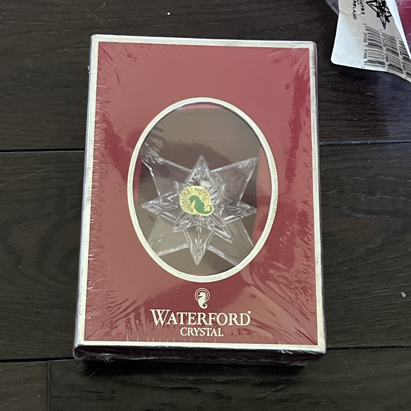 Vintage Waterford Crystal 2005 Christmas Ornament SNOW STAR New in Box Holiday