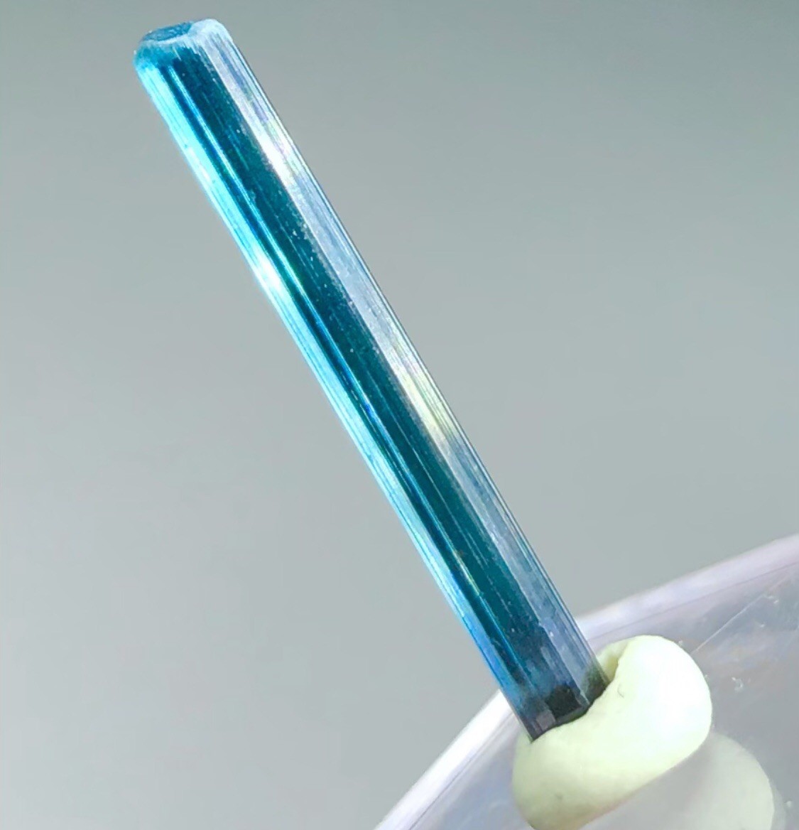 Rarest Paraiba Color Tourmaline Crystal Natural Raw Rough Specimen Gemstone