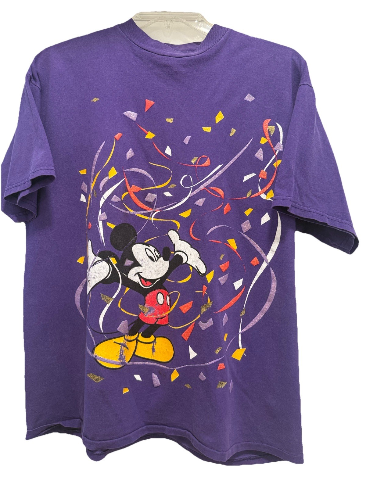 Vintage Mickey Unlimited Label MICKEY MOUSE Confetti Celebration XL Vintage Mickey Unlimited Label MICKEY MOUSE Confetti Celebration XL