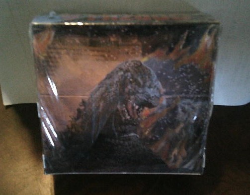 GODZILLA CHROMIUM TRADING CARD BOX SEALED (1996) JPP AMADA, TOHO MONSTERS
