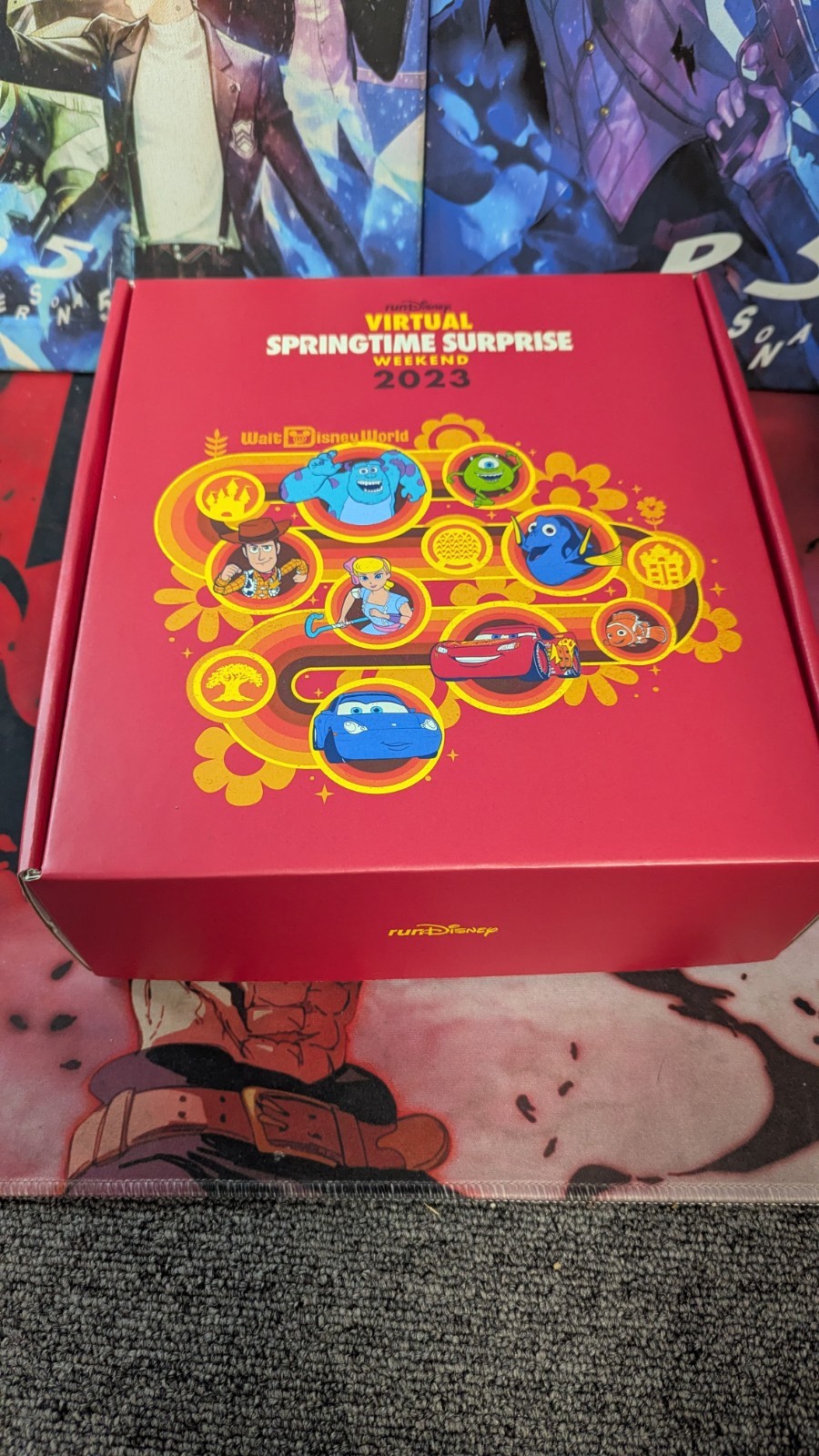 Disney Virtual Springtime Surprise 2023 Cars 5k Medal & Shirt Women\'s 2x Large