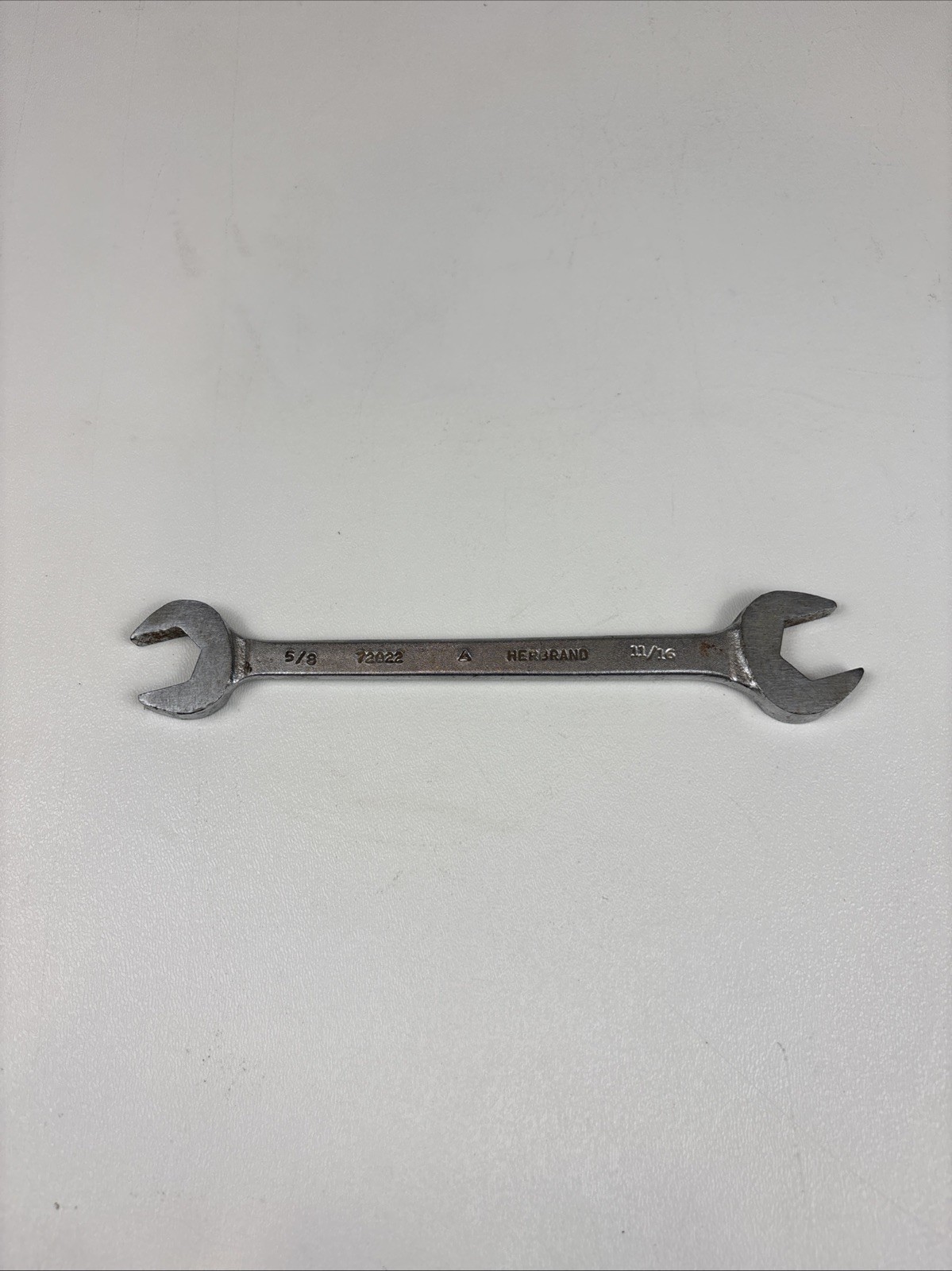Vintage Herbrand 72022 Double Open End Wrench 5/8” X 11/16” Vintage Herbrand 72022 Double Open End Wrench 5/8” X 11/16”