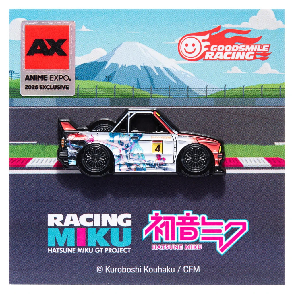Leen Customs 2026 Good Smile Racing  Hatsune Miku  BMW E30 Vert Pin AX Exclusive