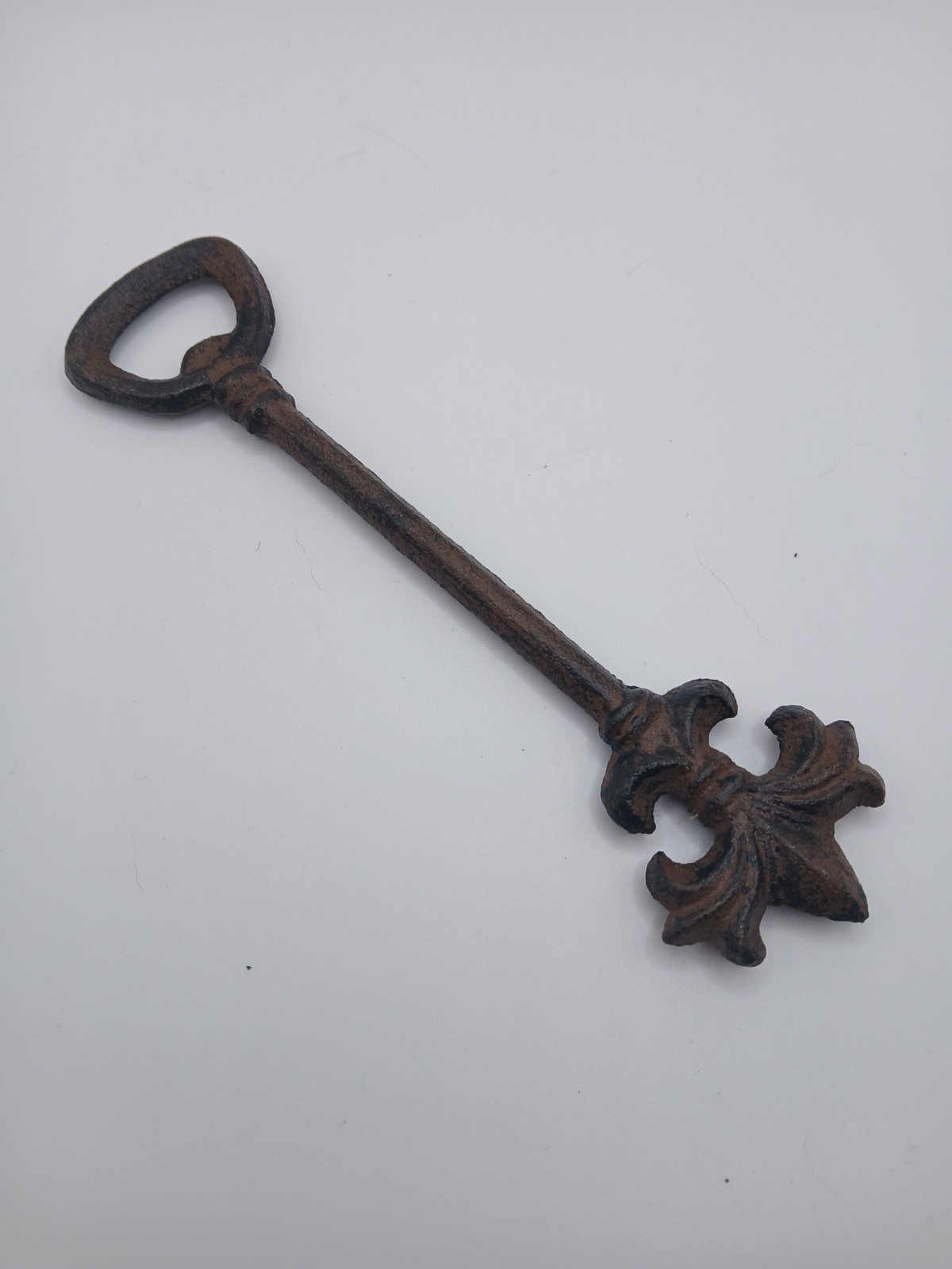 Cast Iron Skeleton Key Decor Large Fleur De Lis Dark Academia Cast Iron Skeleton Key Decor Large Fleur De Lis Dark Academia