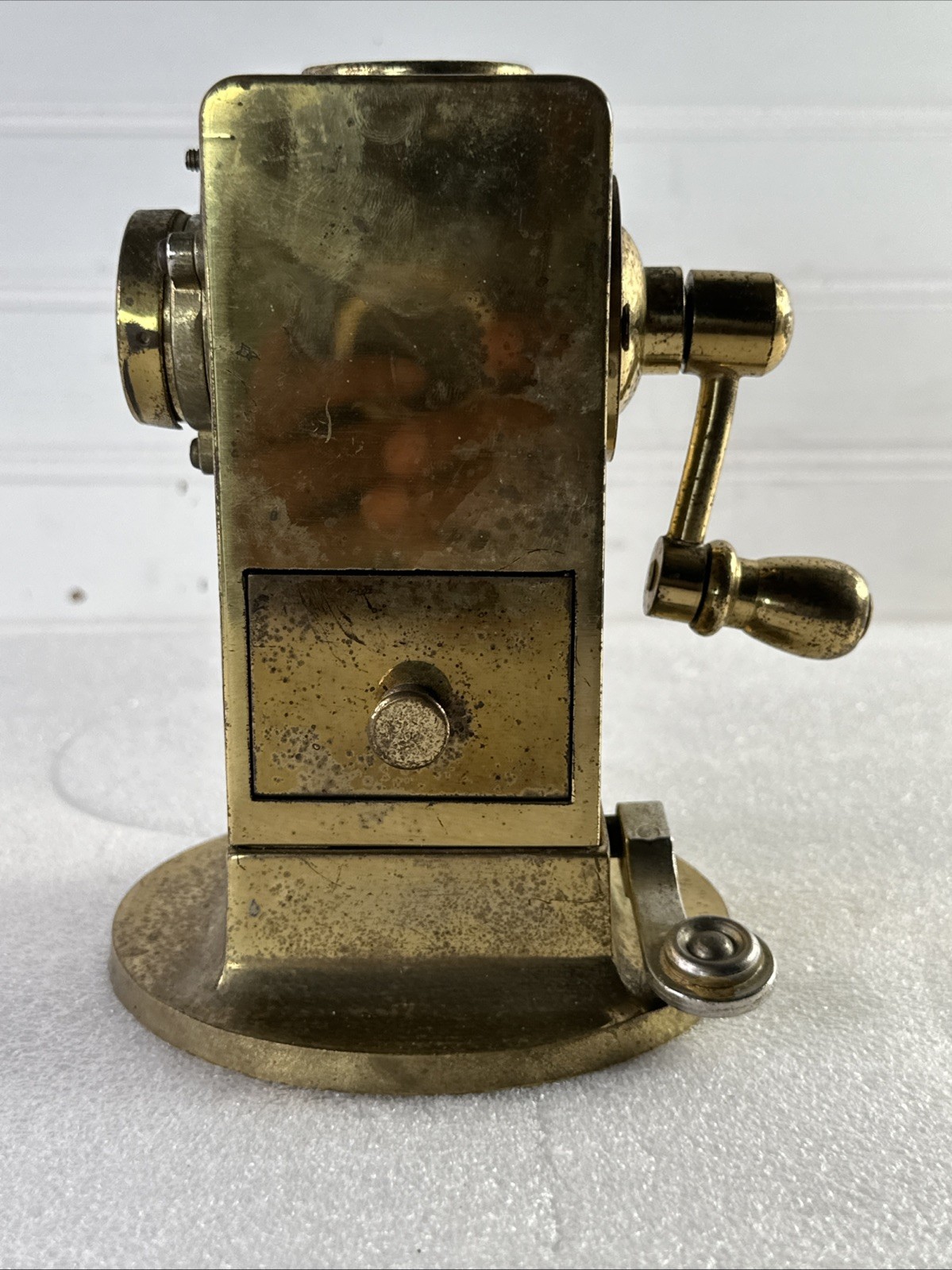 Vintage Brass Pencil Sharpener Rare Model 1950s