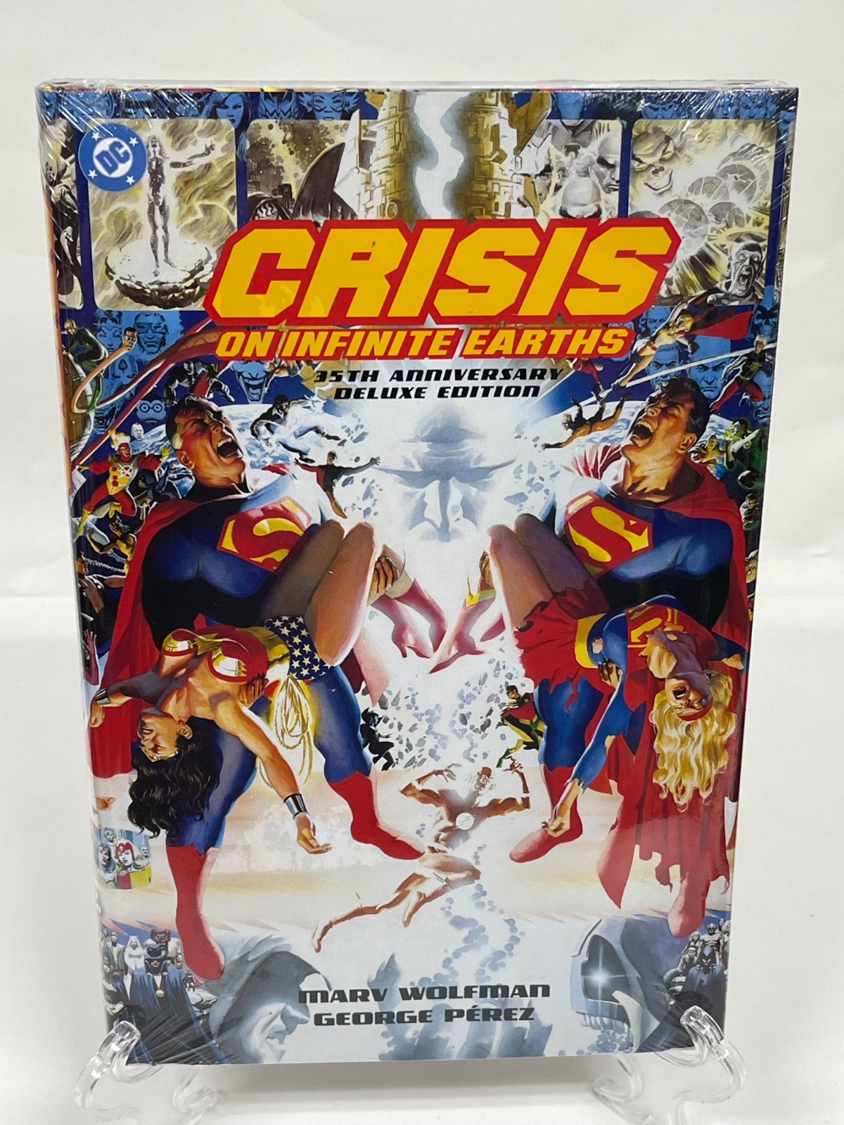 Crisis on Infinite Earths 35th Ann. Deluxe Edition DC Comics HC Hardcover Sealed