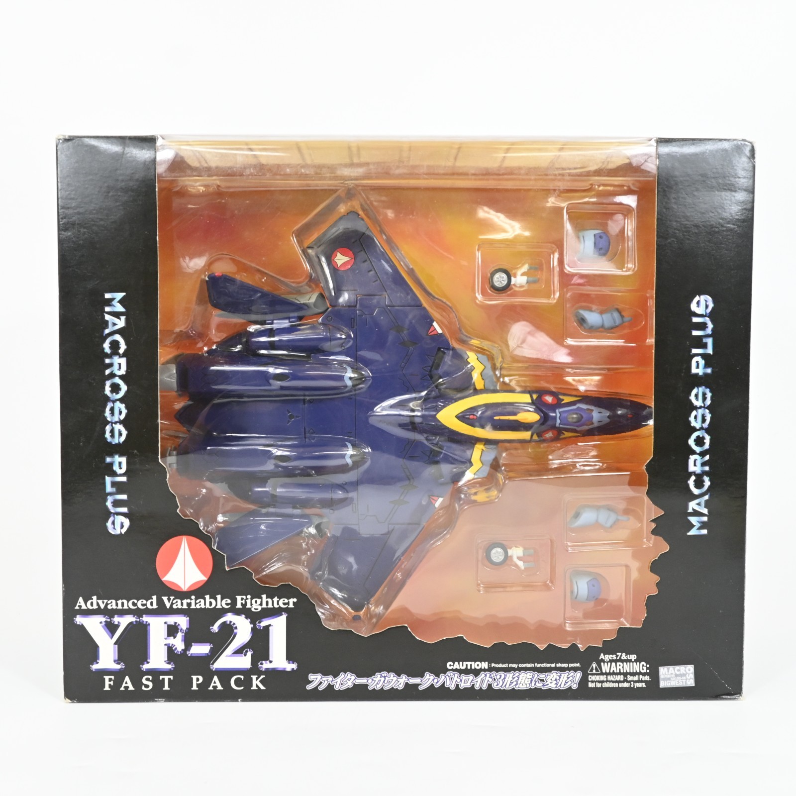 Yamato 1/60 YF-21 FAST PACK Macross Plus Valkyrie Figure Used