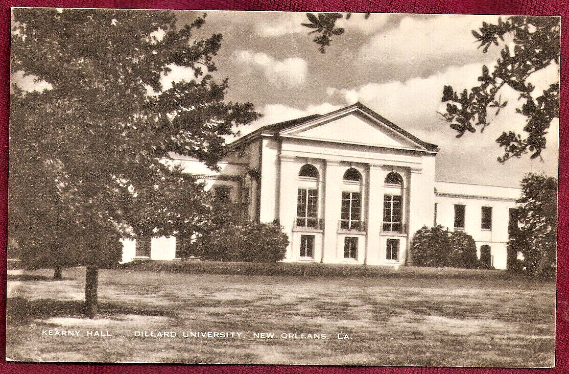 Dillard University 1948 Art Postcard Louisiana New Orleans ArtVue La