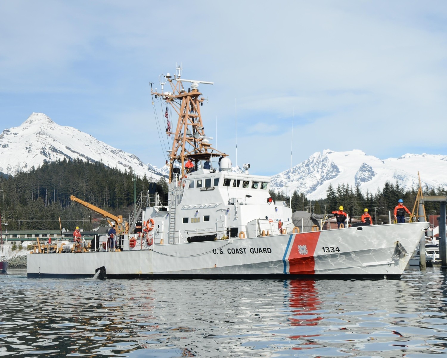 USCGC Liberty (WPB-1334) - 8x10 Photo On 8.5x11 #3693
