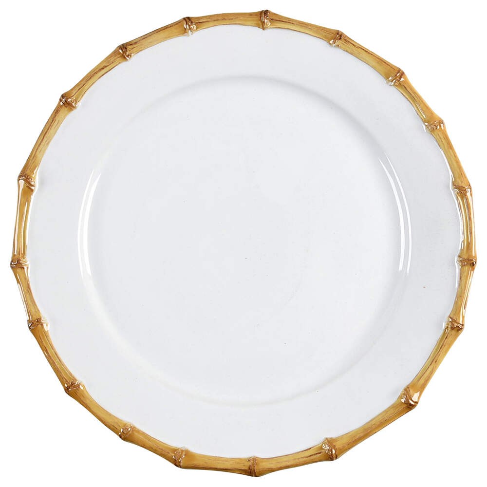 Juliska Ceramics Classic Bamboo Service Plate  8659434