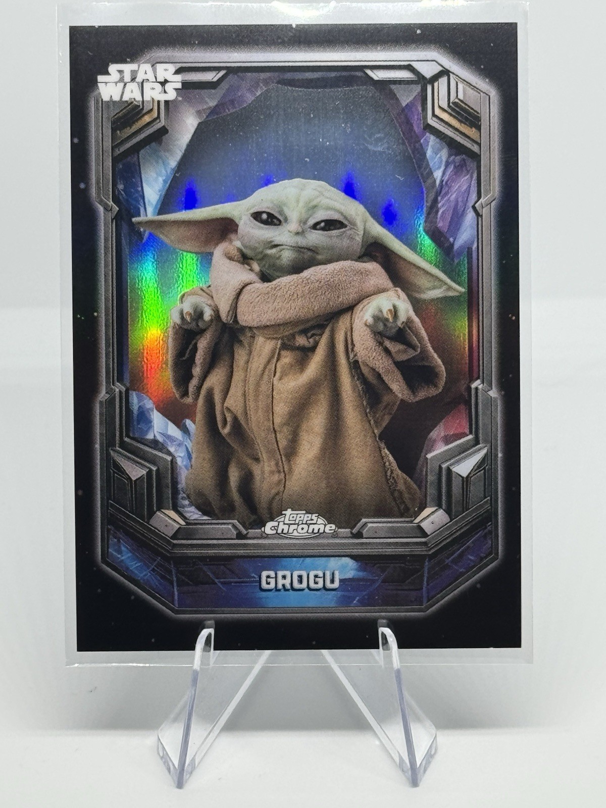 2026 Topps Chrome Star Wars Grogu Cosmic Crystals SSP #COS-20 💎🔥