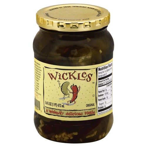 Wickles Pickle Orgnl 16 OZ Pack Of 6