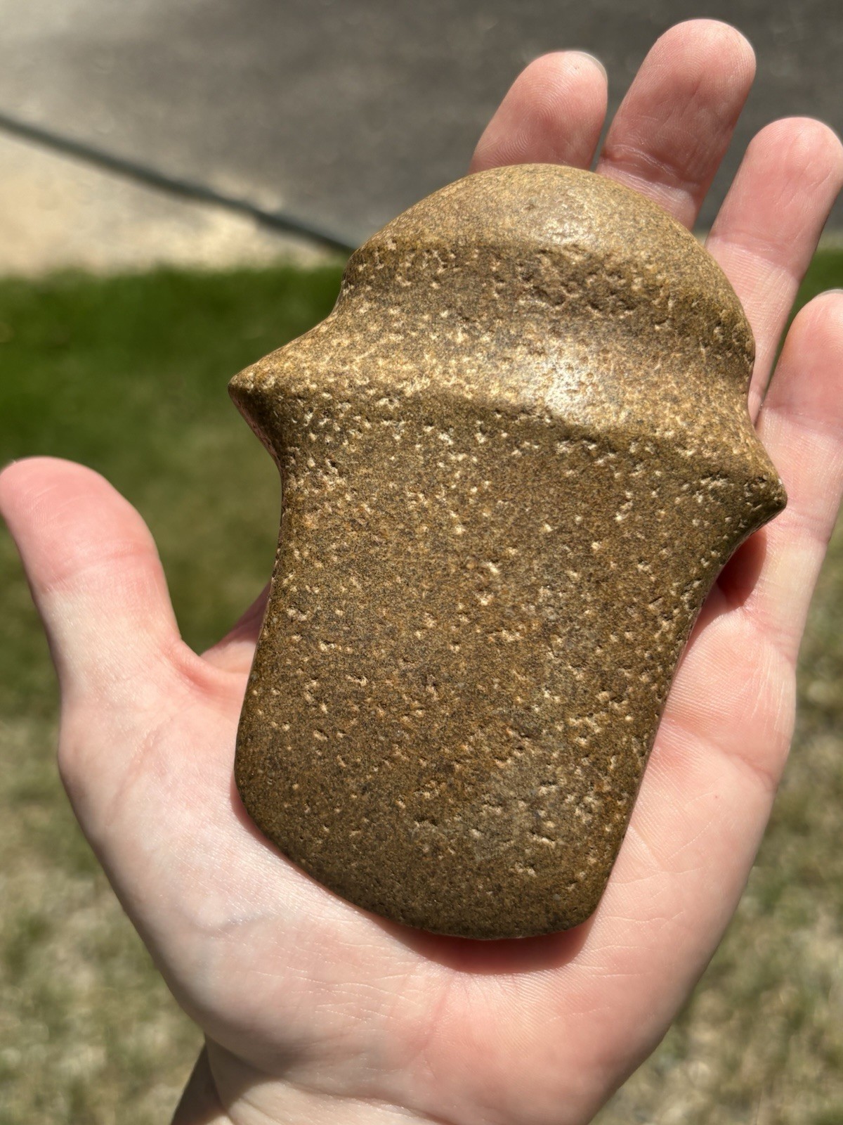 GUARANTEED Authentic Ancient Ohio Indian Axe Artifact 4.5\ GUARANTEED Authentic Ancient Ohio Indian Axe Artifact 4.5\