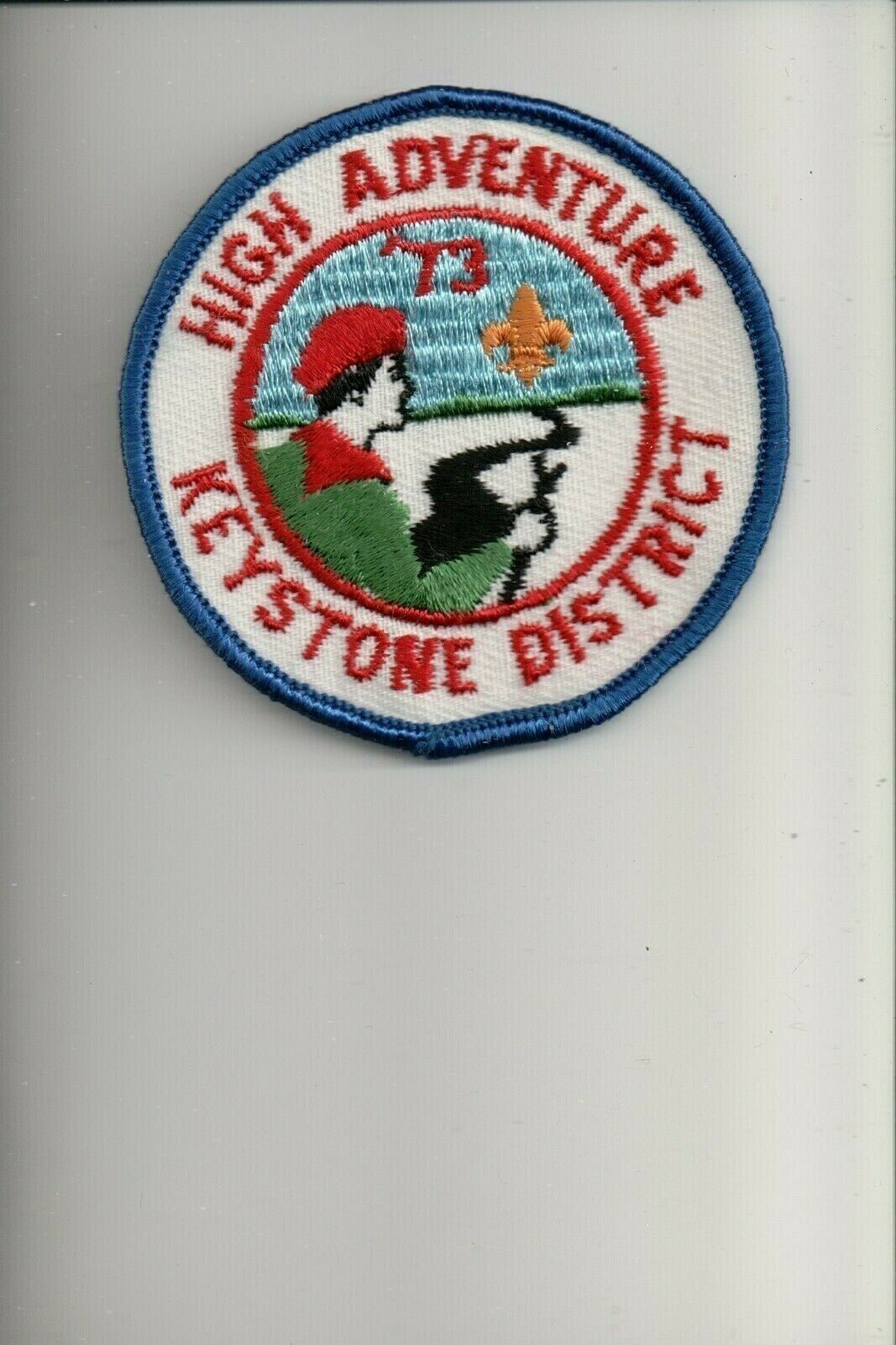 1973 Keystone District High Adventure patch