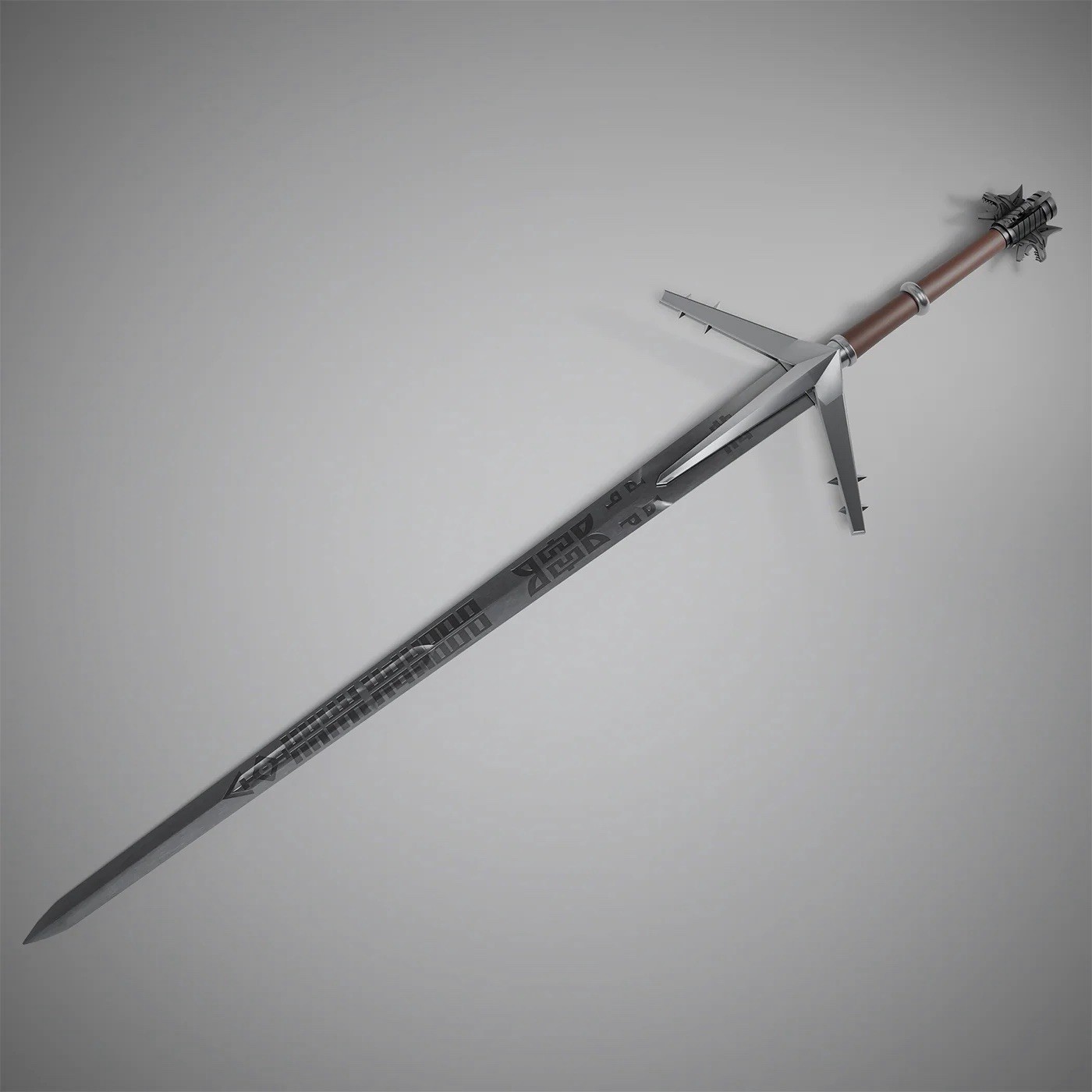 46” Geral of Rivia Aerondight Metal Sword 46” Geral of Rivia Aerondight Metal Sword