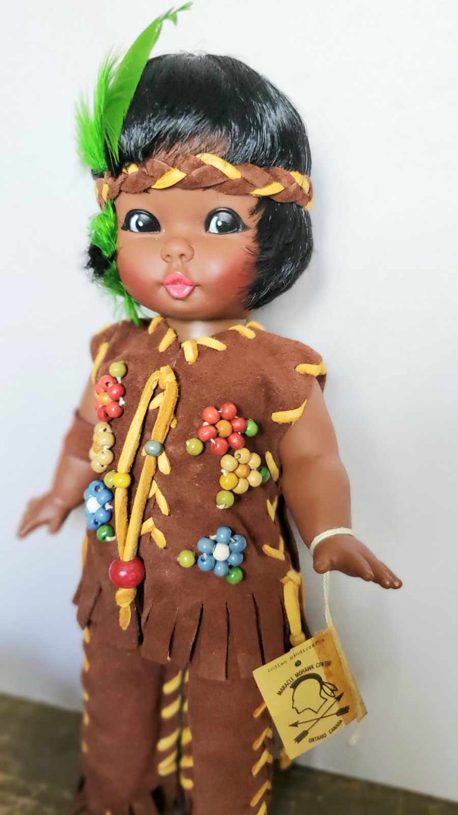 1960s Reliable Native American Souvenir Doll 11