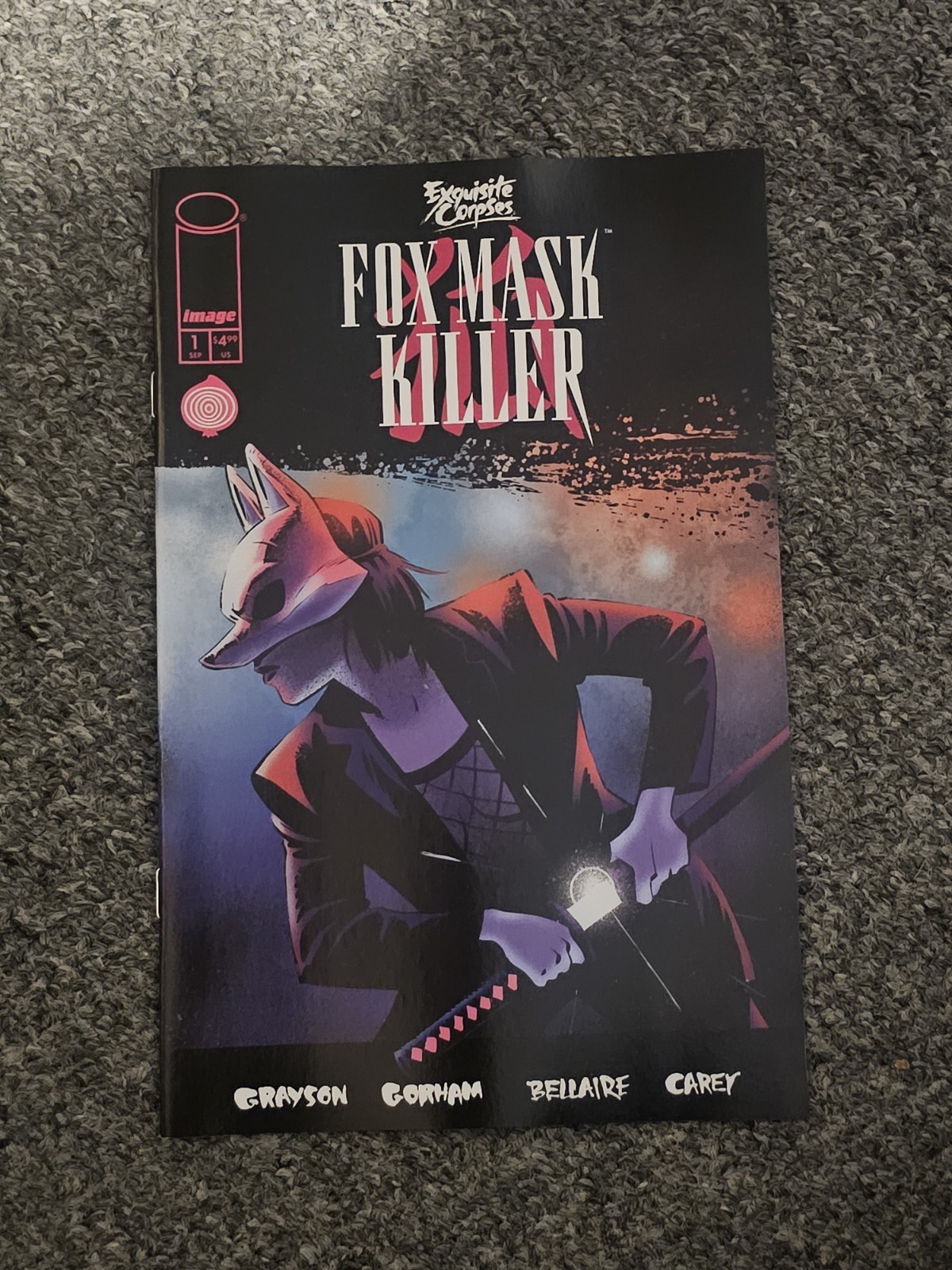 EXQUISITE CORPSES FOX MASK KILLER #1 Cover A Adam Gorham NM 