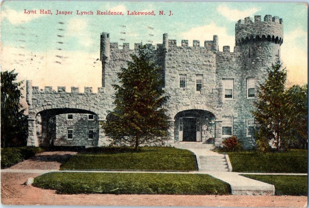 Vintage Postcard 1912 Lynt Hall, \ Vintage Postcard 1912 Lynt Hall, \