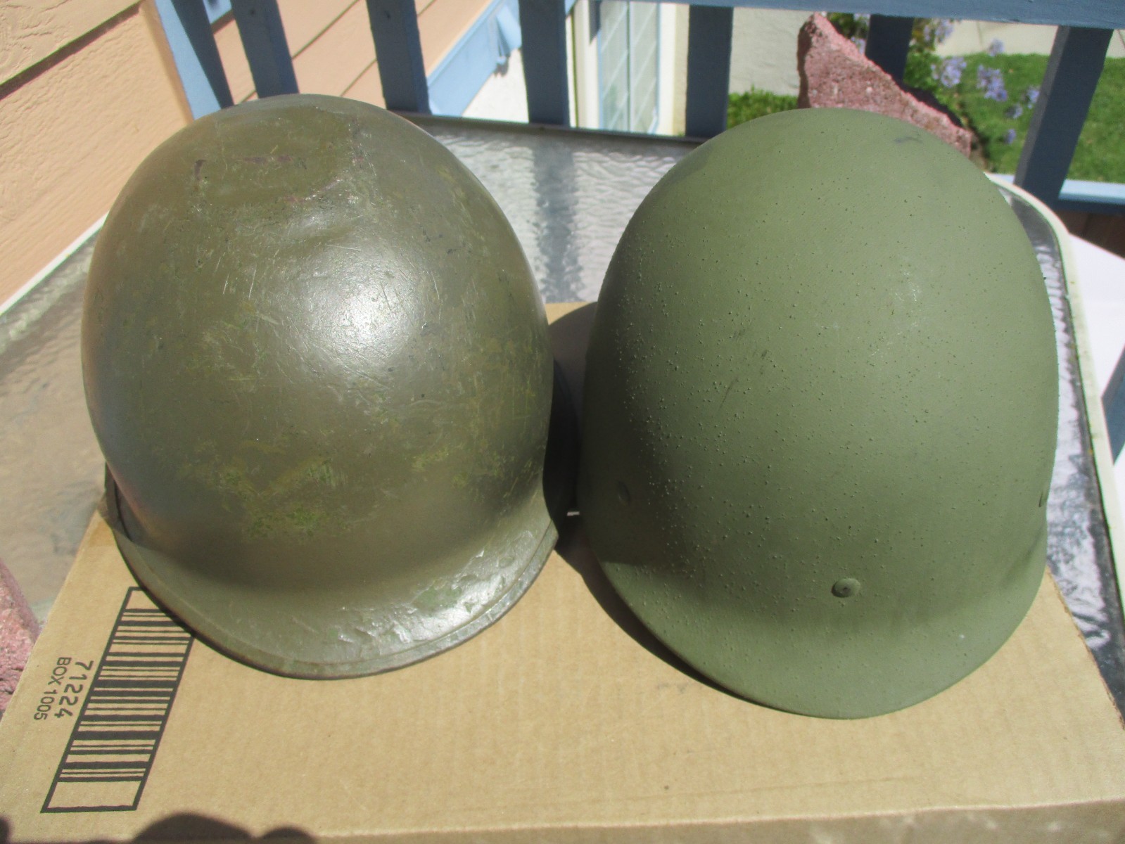 Vintage Cold War US Helmet, Vietnam Ing M-1 Shell, P73 Liner, Military Army WWII Vintage Cold War US Helmet, Vietnam Ing M-1 Shell, P73 Liner, Military Army WWII