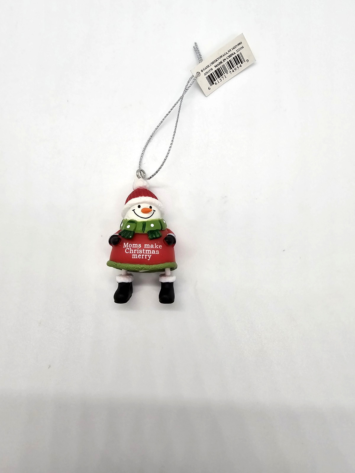 Ganz Snowman Jolly Jingles Personalized \
