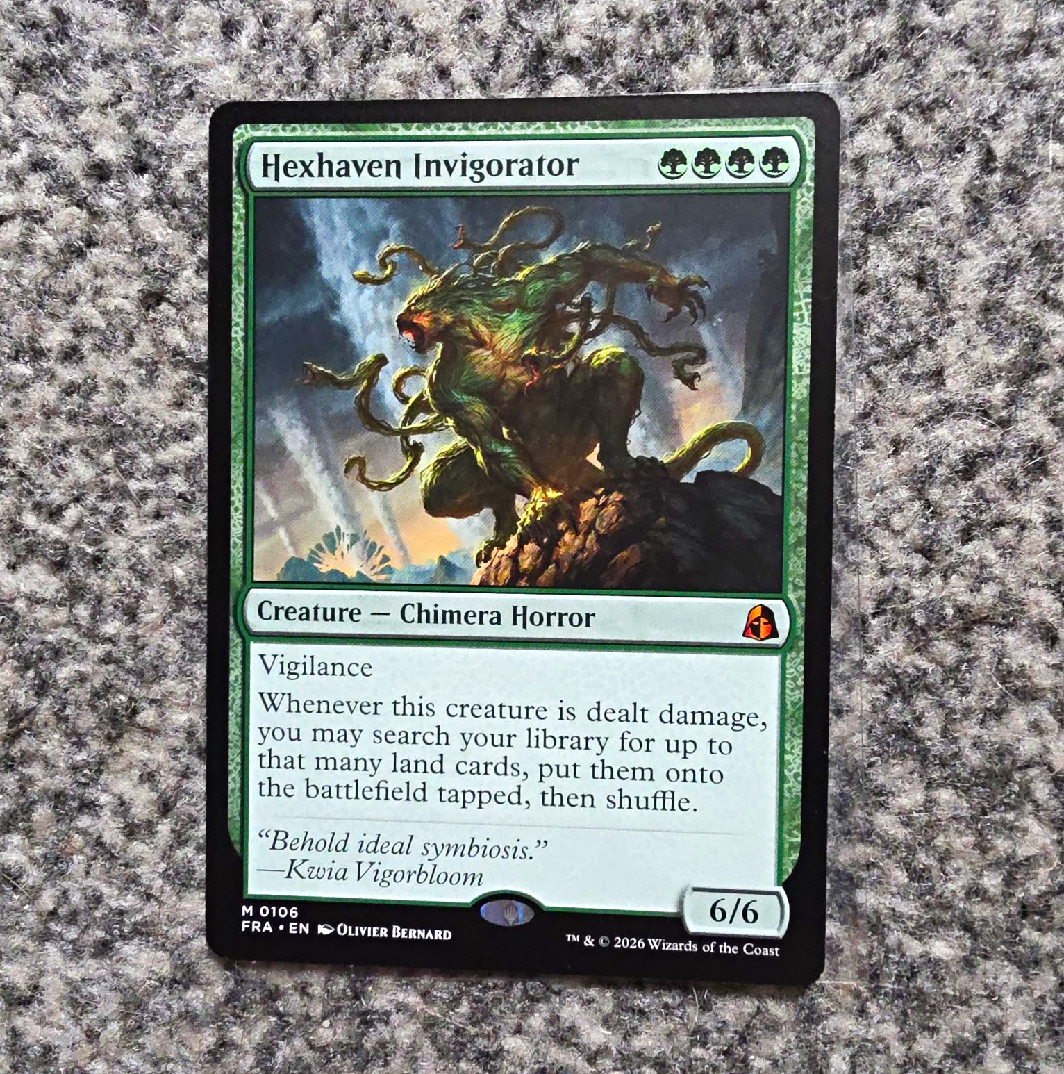 Magic: The Gathering Hexhaven Invigorator Reality Fracture Mythic NM