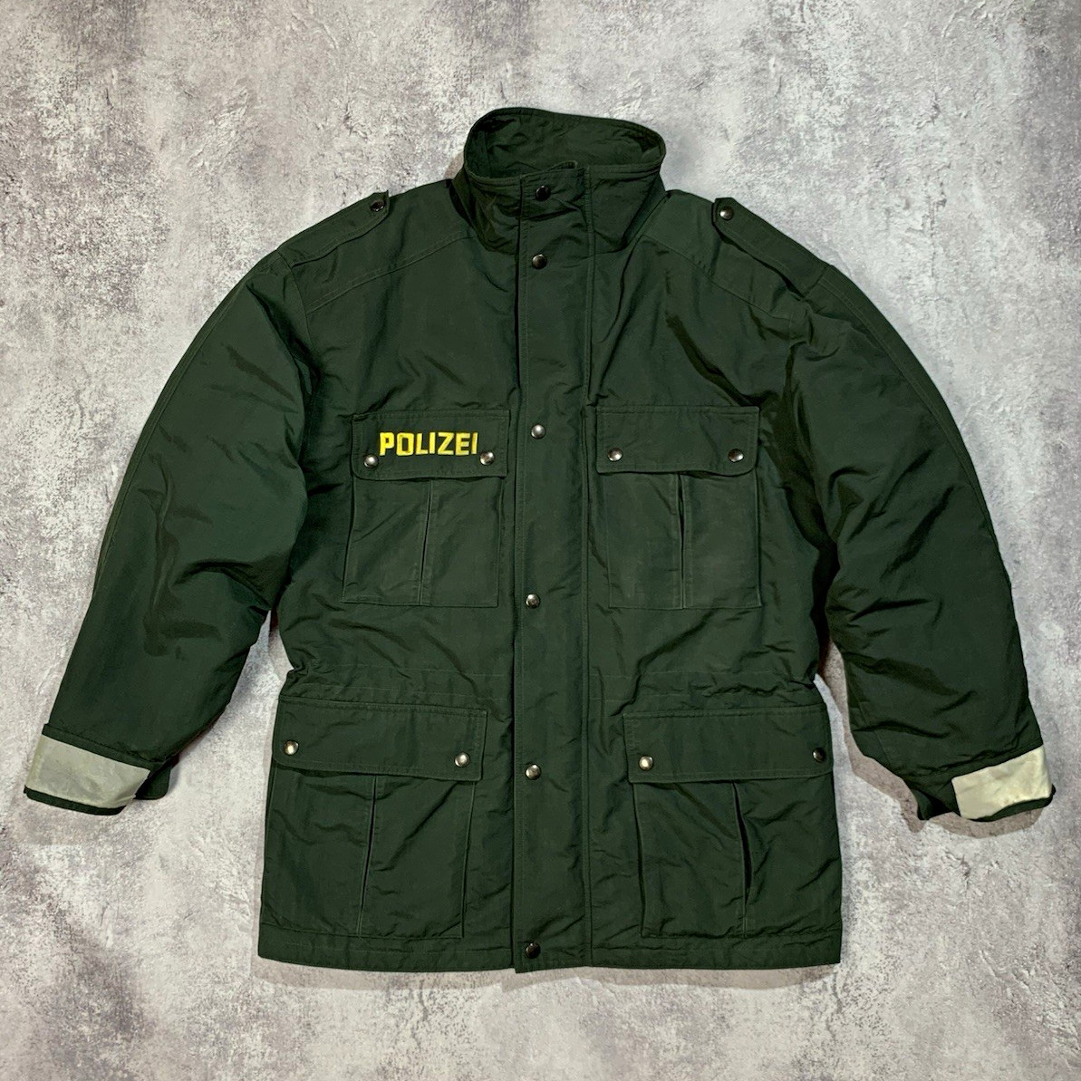 Vintage Austrian Police PANIO GORE-TEX Jacket 1994/96 Size 48 Removable Liner