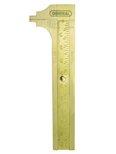 General Tools 133ME Brass Caliper, 4\