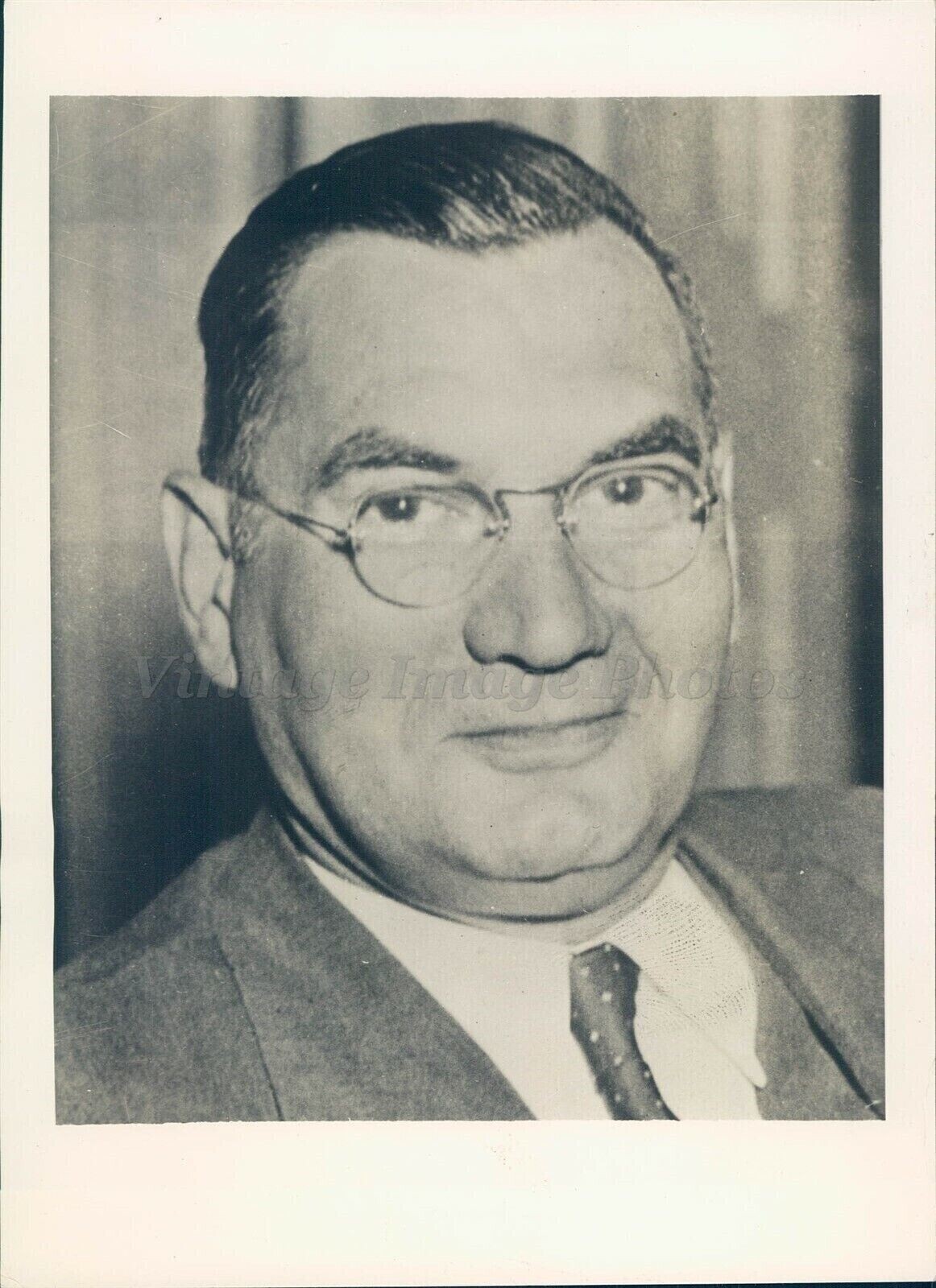 1939 Press Dr Robert C White Candidate Democratic Fusion Ticket PA Photo
