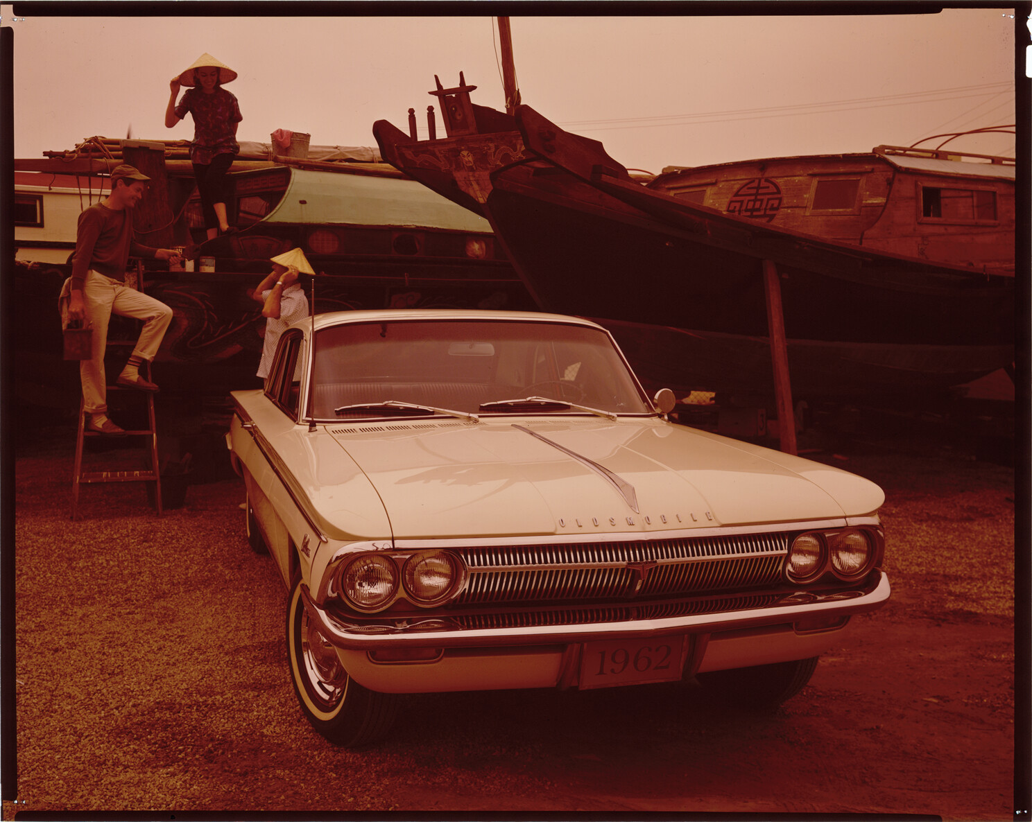 1962 Oldsmobile Cutlass automobile car advertising OLD PHOTO