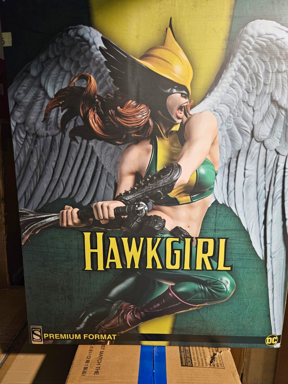 Sideshow Hawkgirl Premium Format Statue Figure DC Comics Theme Comics Genre