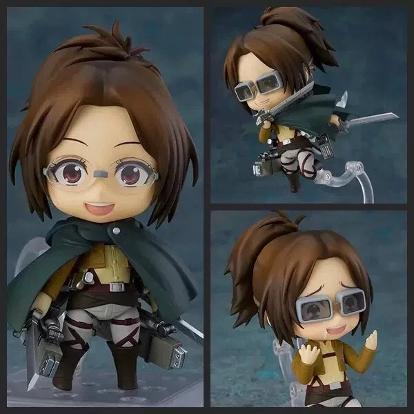 Hange Zoe Nendoroid 1123 PVC Action Figure Toy Anime Attack on Titan Model - New Hange Zoe Nendoroid 1123 PVC Action Figure Toy Anime Attack on Titan Model - New